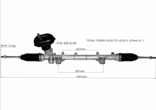 Steering Rack Dacia Duster '17