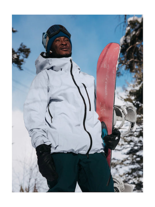 Burton Ak Cyclic 10002111021 Ανδρικό Μπουφάν Gore-Tex για Σκι & Snowboard Γκρι