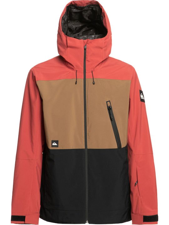 Quiksilver Sycamore EQYTJ03431-CPV0 Ανδρικό Μπουφάν για Σκι & Snowboard Πολύχρωμο