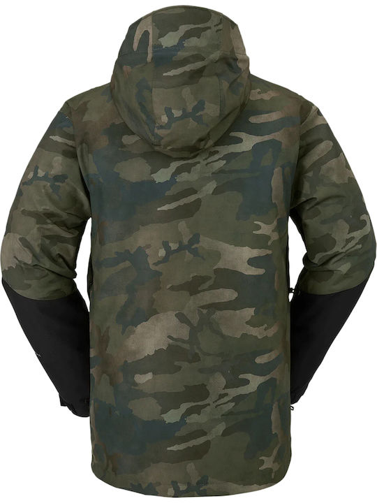 Volcom Vcolp G0452409-CWC Мъжко Яке за Ски и Сноуборд Многоцветен