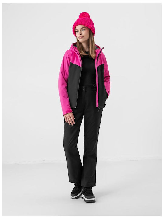 4F Women's Ski & Snowboard Jacket Black H4Z21-KUDN002-54S