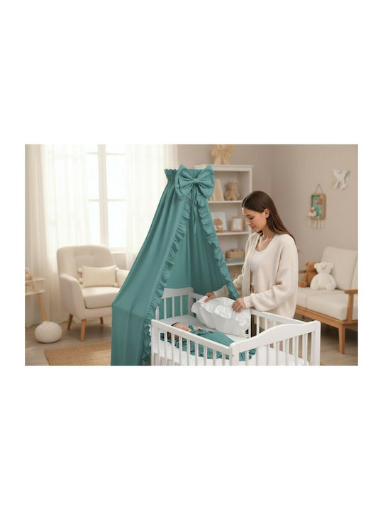 MimiNu Plasă Împotriva Țânțarilor Bebe Pentru Pătuț Verde