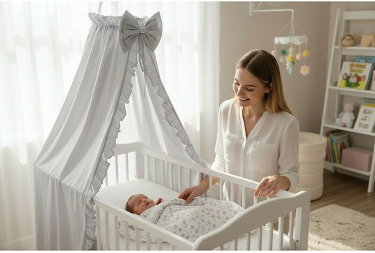 MimiNu Crib Mosquito Net Grey