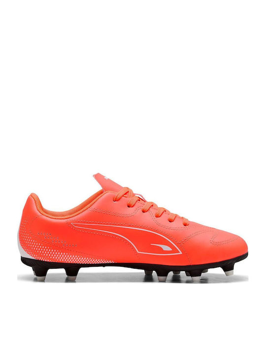 Vitoria Ii Fg Ag Kids Molded Soccer Shoes Red