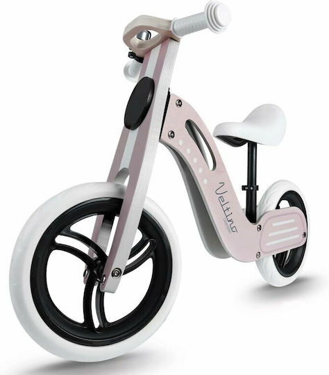 Kids Balance Bike Ricokids RC-619 with chalk disc for drawing Pink