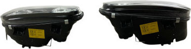 Front Headlights Vw Golf Iv R32 Angel Eyes Black Without H7 Bulbs Set 2pcs