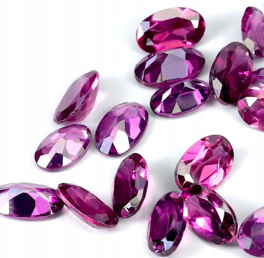Rhodolith Granat Natürliche Steine 7.05ct 23 Stücke
