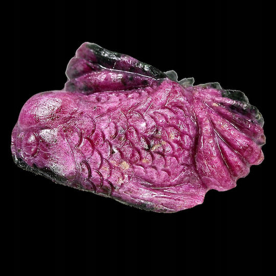 Ruby Natural Stone 108.17ct Fish