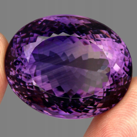 Amethyst Natural Stone 67.46ct Certificate