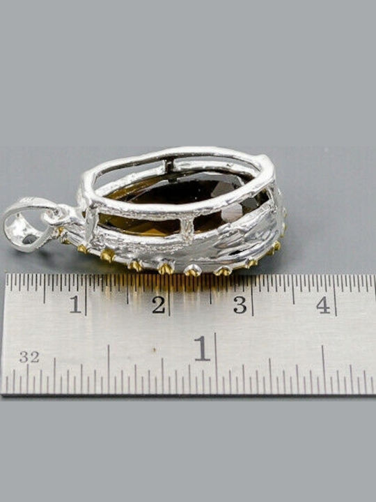 Artistic Natural Madeira Citrine Pendant 30ct