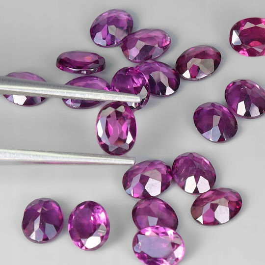 Rhodolite Garnet Natural Stones 20 Pieces 6.6ct If Vvs