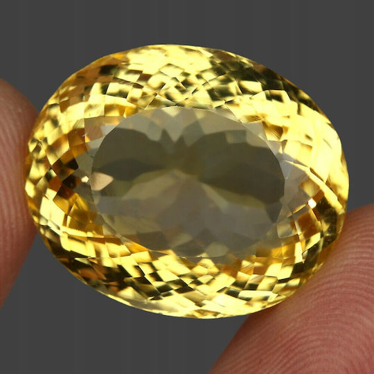 Пръстен с Натурален Цитрин 37.13ct If