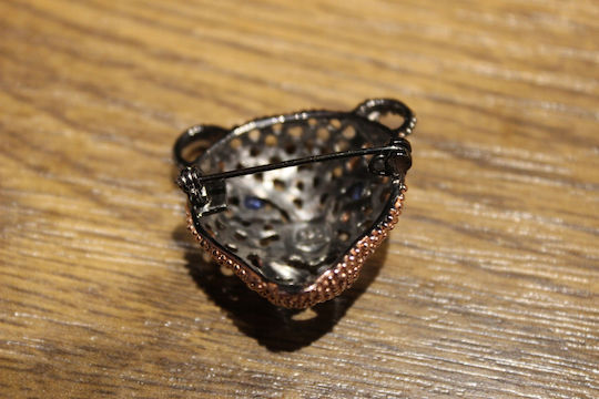 925 Tanzanite Tiger Ring