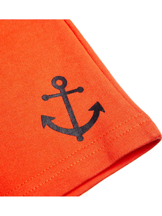 Kinderbekleidungsset mit Shorts Sommer 2Stücke Orange