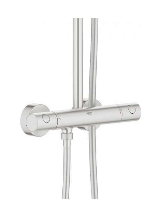 Grohe Euphoria XXL 310 Duschsäule mit Wannenbatterie 113,2cm Silber