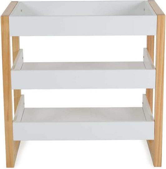 Baby Changing Table White 82x54x80cm