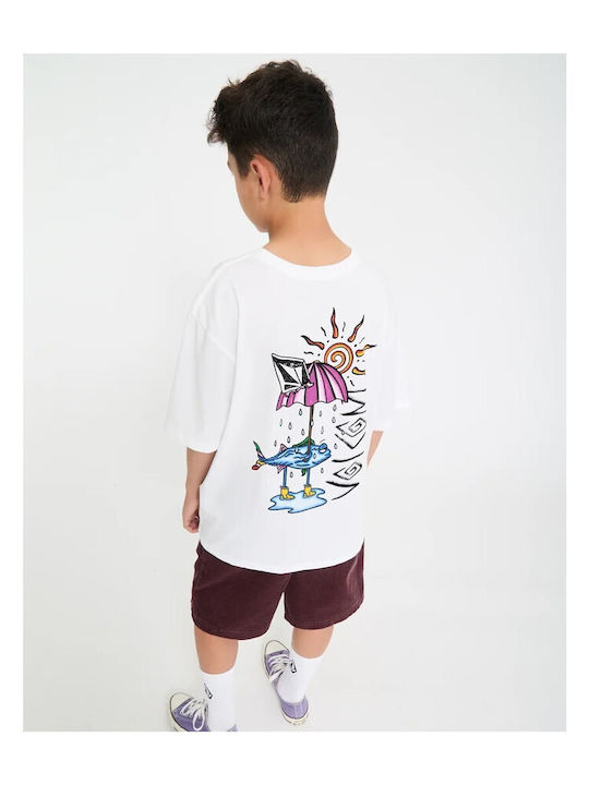 Kids T-shirt White Sunfish