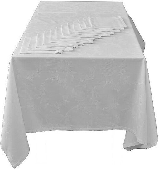 Dining Tablecloth Set 140x220 12 Dining Napkins