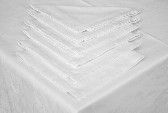 Dining Tablecloth Set 140x140 6 Dining Napkins