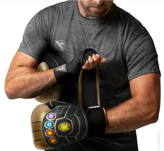Hayabusa Leather Boxing Gloves for Competition Black