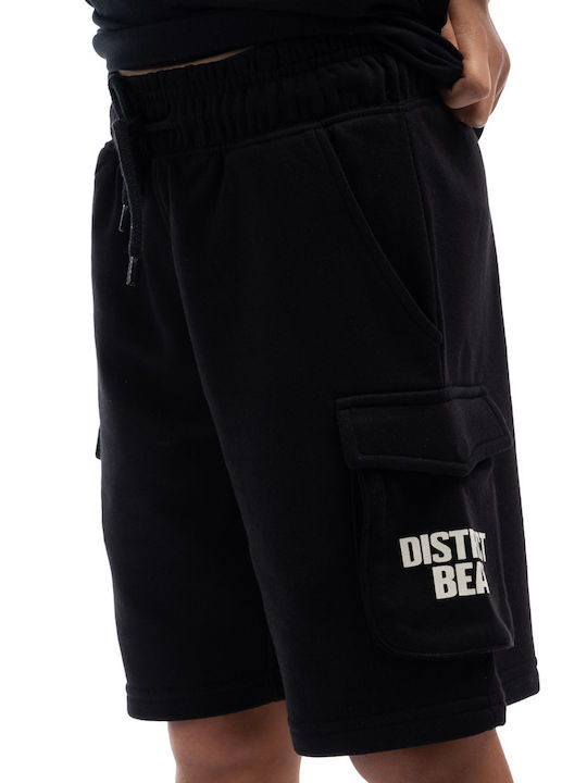 Kids Shorts Bermudas Fabric Black