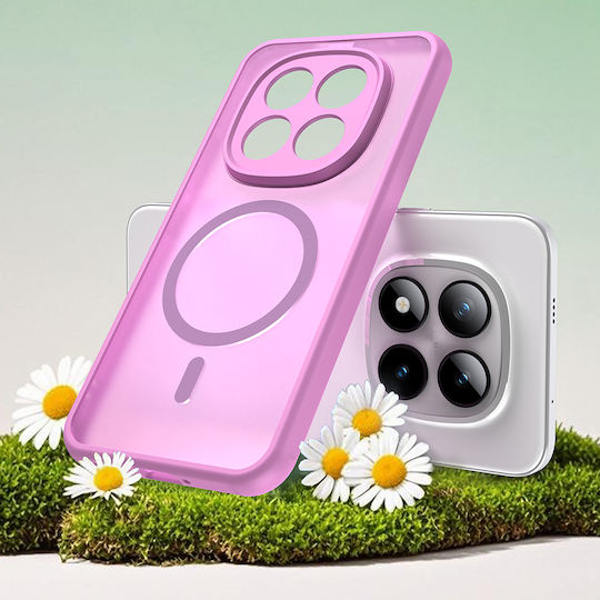 Techsuit Halofrost II Rückseitencover Kunststoff Rosa (Redmi Note 15)