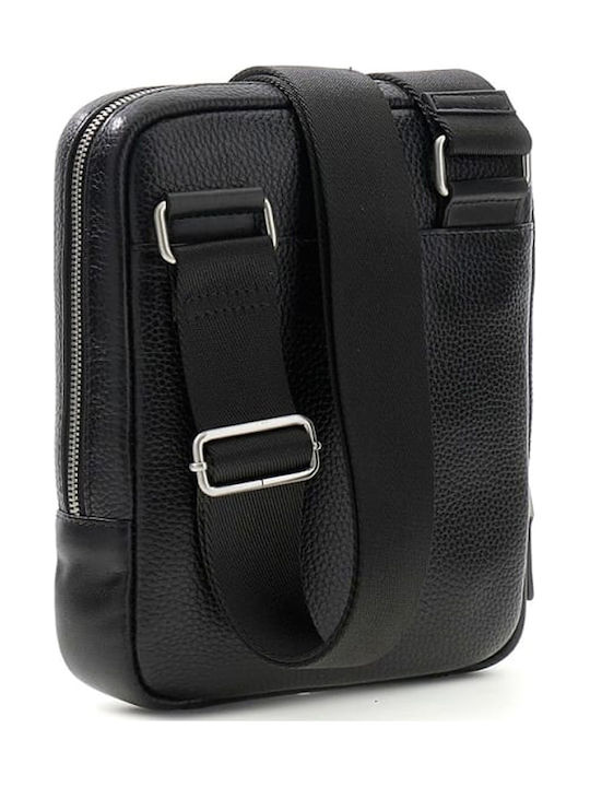 Monaco Men's Shoulder / Crossbody Bag Black