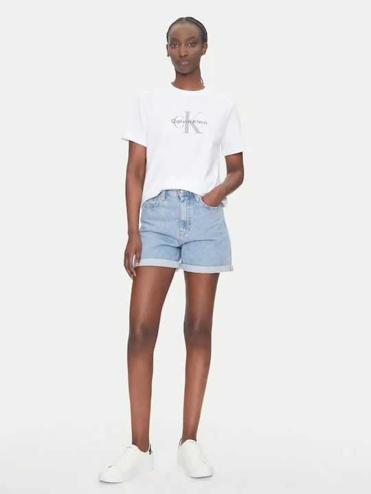 Logo Γυναικείο T-shirt Λευκο
