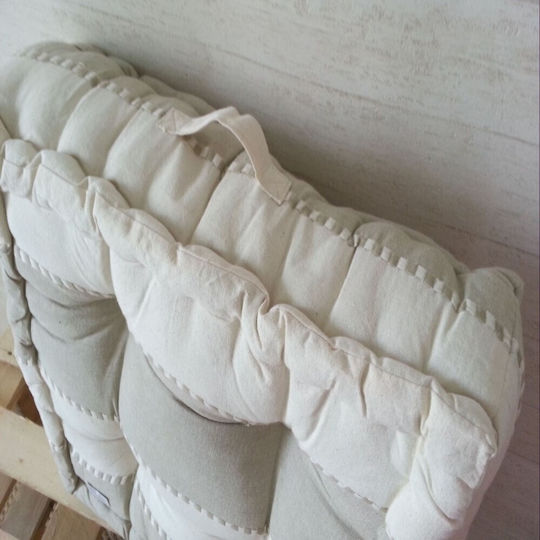 Floor Pillow 50x50x8 Natural Home Rpm1 Beige