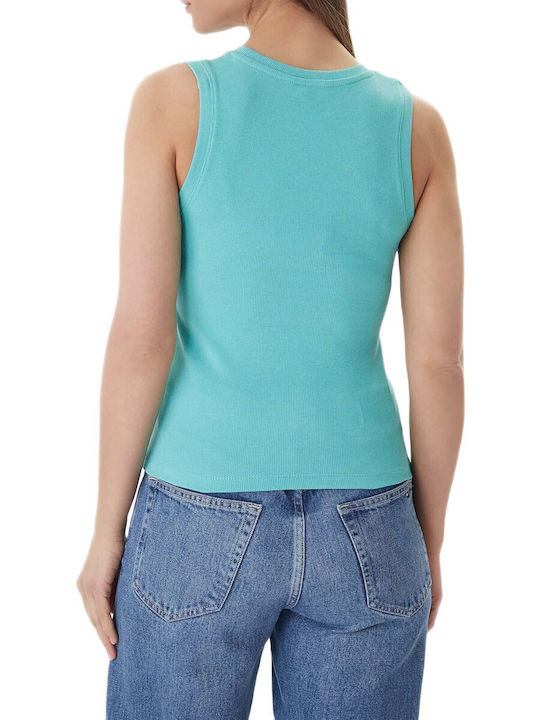Women's Cotton Sleeveless Blouse Mint