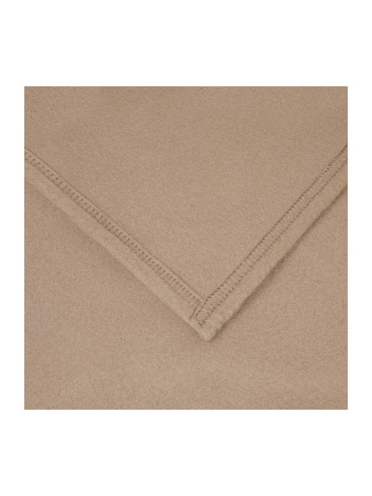 vidaXL Ριχτάρι Πολυθρόνας Fleece 200x150εκ. Καμηλοπάρδαλη