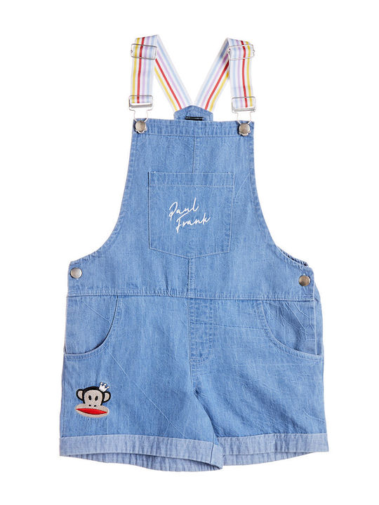 Kids Set With Dungarees Summer 2 Pieces Blue