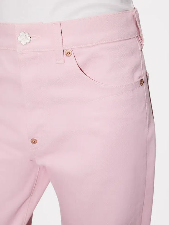 Flamingo Women's Jeans Pants in Regular Fit Pink