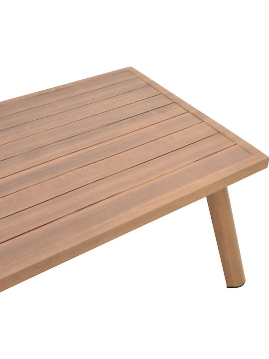 Set Mobilier Camera De Zi Exterior Andasio 4 Piese Natural Cu Perne
