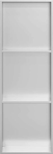 vidaXL Wall Mounted Bathroom Shelf Metallic 30x9.5x90cm Silver