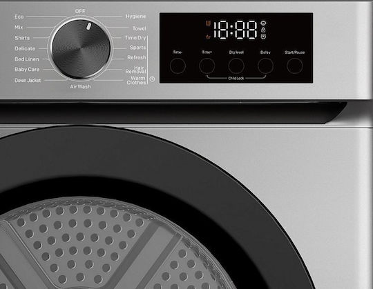 Finlux TDF9015DIX Wäschetrockner 9kg mit Wärmepumpe