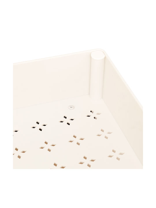 Atmosphera Plastic Cupboard Shelf 17.5x38.6x6.7cm