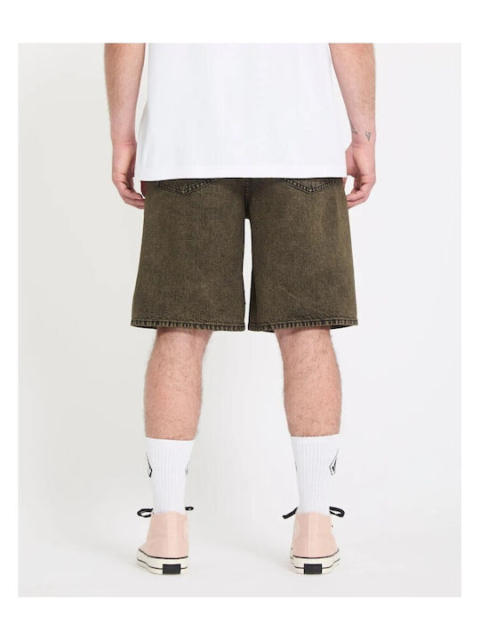 Volcom Billow Men's Denim Shorts Sage Leaf