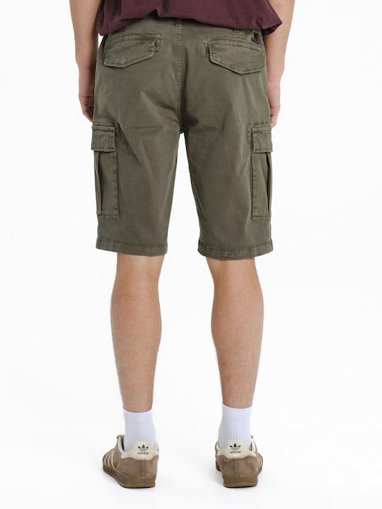 Herren Shorts Cargo Grün