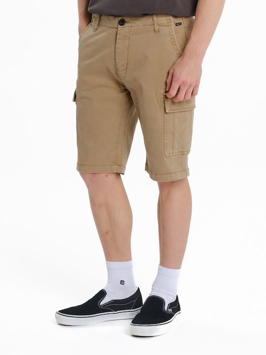 Herren Shorts Cargo Sand
