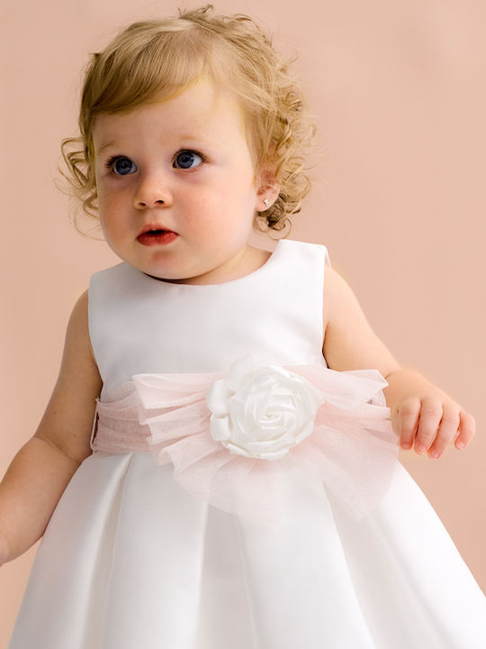 Mädchenkleid Crem