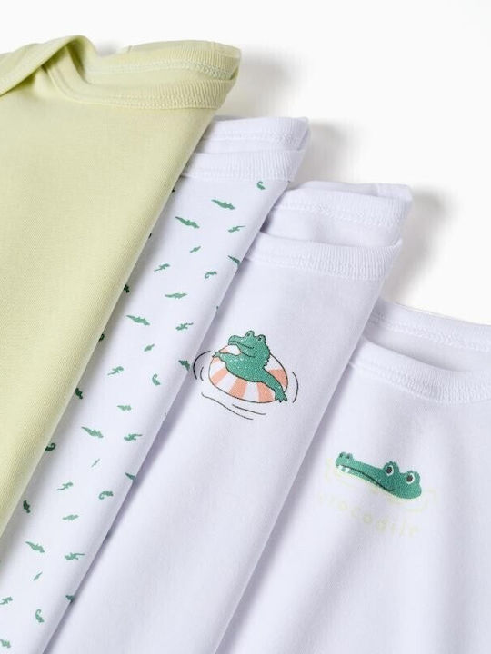 Zippy Set Baby-Strampler Trikolor 4 Stück