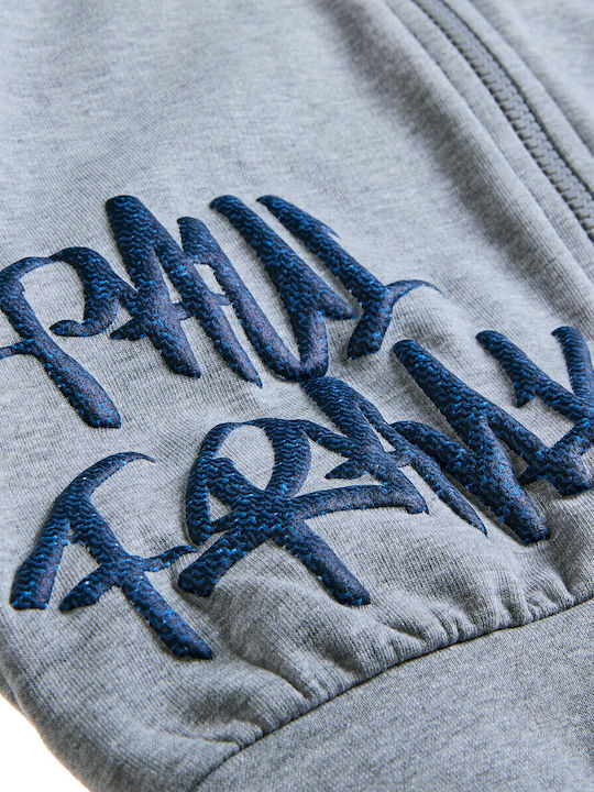 Kinder-Strickjacke Kapuzenpullover Graue