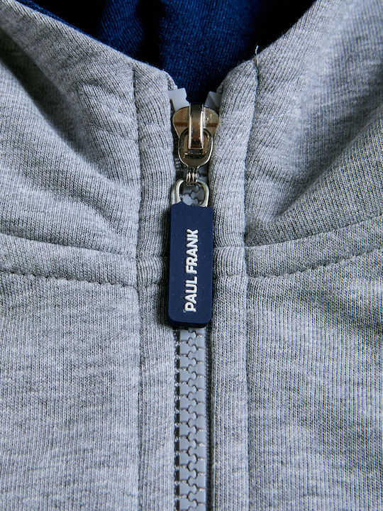 Kinder-Strickjacke Kapuzenpullover Graue