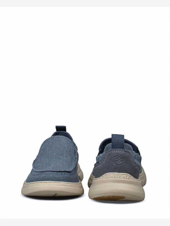 Ανδρικά Loafers σε Μπλε Χρώμα