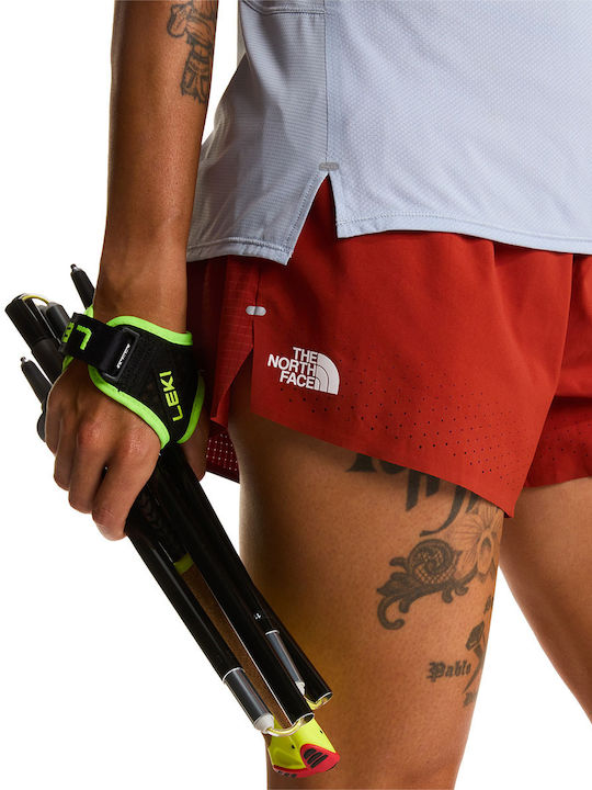 Women's Red Activewear Shorts