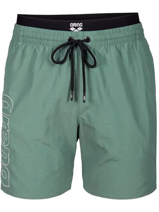 Beach Men's Swimwear Shorts Green