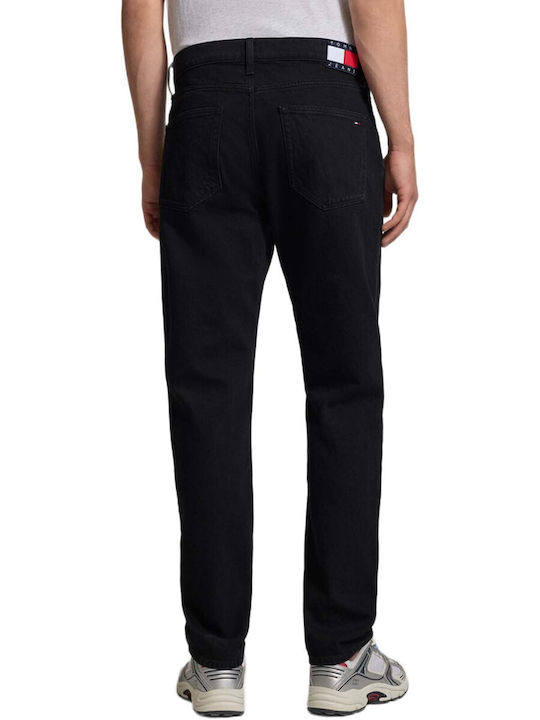 Tommy Hilfiger Men's Jeans Pants with Slim Straight Fit Black