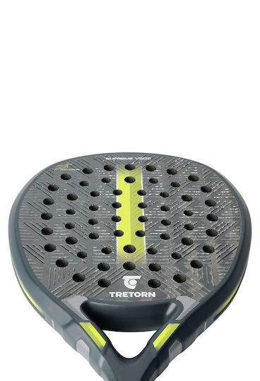 Tretorn 477376-BLACK/YELL-002 Ρακέτα Padel Ενηλίκων