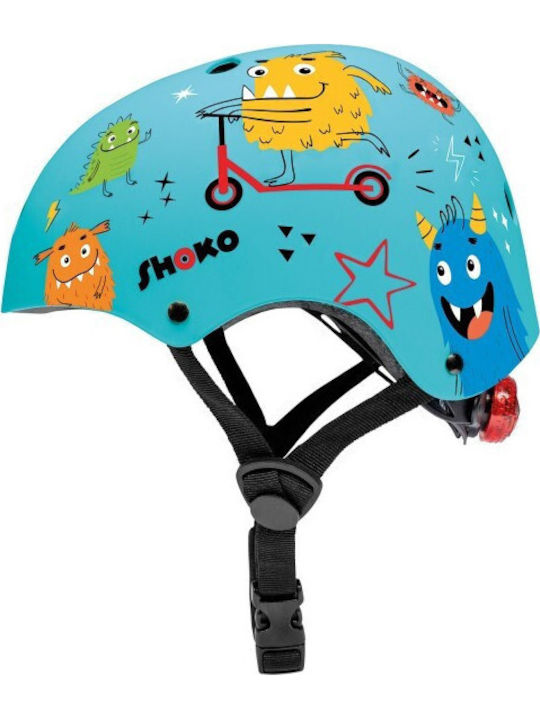 AS Shoko Kids' Helmet For Scooter Blue